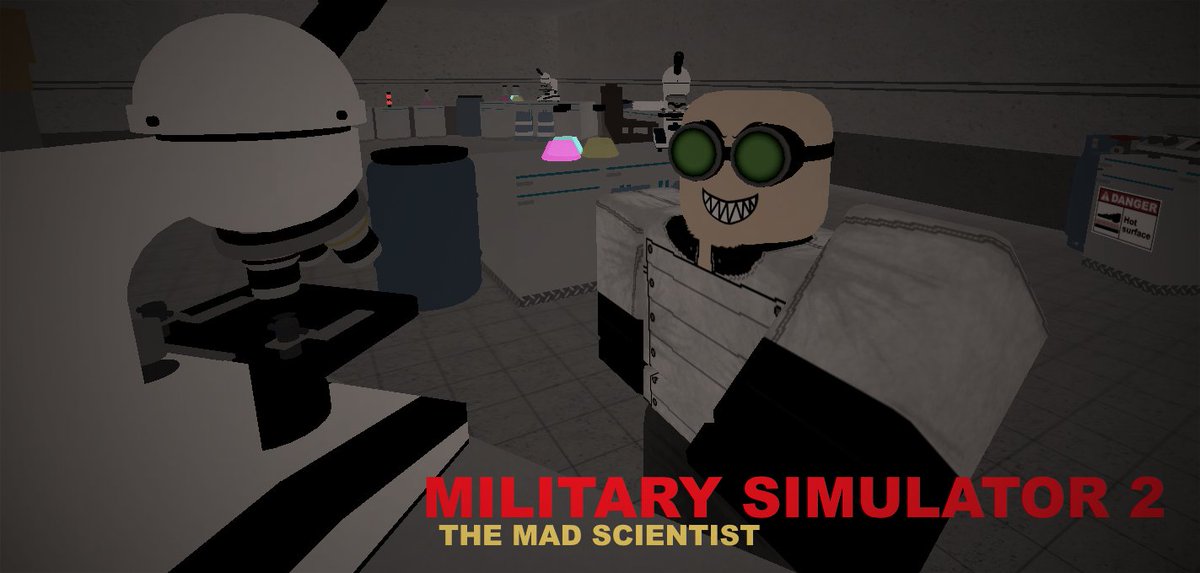 Vikinglaw On Twitter In Military Simulator 2 You Can Become The Mad Scientist What Sort Of Infection Will You Create Spread - tsu the soviet union roblox