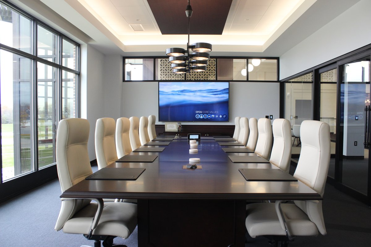 Crestron's tweet photo. Christian Financial Credit Union wanted to merge IT and AV throughout their facility while maintaining a secure and scalable solution. Crestron DM NVX did exactly that. 

Learn more: https://t.co/EWOgRsLKbY 
#DMNVX https://t.co/NMGXlHaqTt