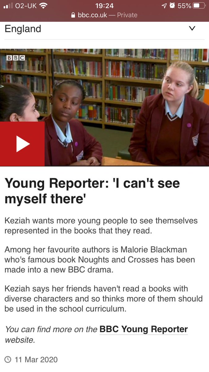 Yaassciencefun's tweet photo. What a great experience for Keziah @BBCYoungReport  @malorieblackman one for Keziah favourite author. https://t.co/h0Lt2TFKwG