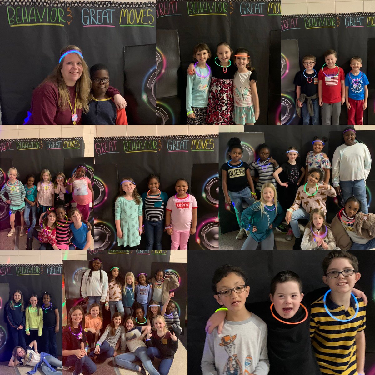 ArtInTheHub_100's tweet photo. Today was awesome! Had a great time celebrating positive behavior and showing off some fancy moves! #glowingbehavior #PBISCELEBRATION @GaDOEPBIS https://t.co/I5OVmQTgAP