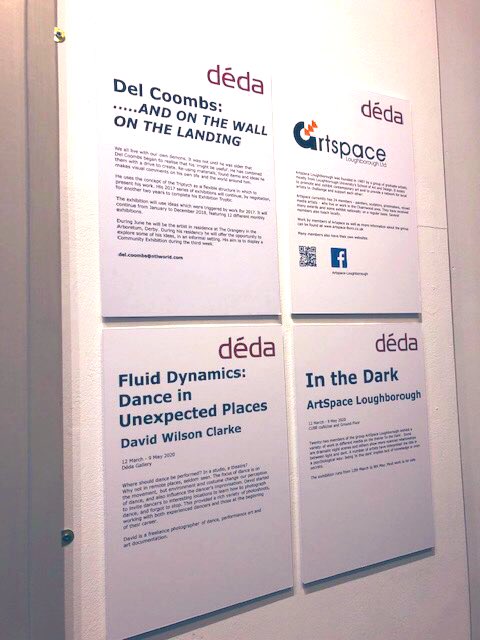 dedaderby's tweet photo. Celebrating our latest #exhibition launch from @ArtspaceLboro &amp; David Wilson Clarke @ddwwcc 📸 🎉 https://t.co/e4rDQvH0R2
