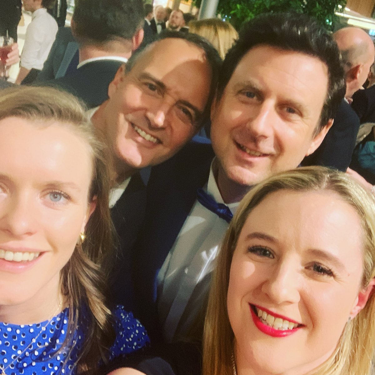 We’re here. We’re ready. Let’s have a great night #ExeterLivingAwards 🍾🥂