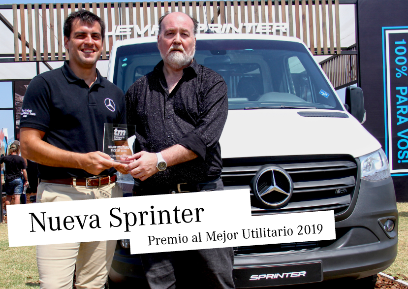 MercedesBenzArg's tweet photo. La #NuevaSprinter fue elegida como el "Mejor Utilitario 2019". ¡Gracias revista @tmargdigital por esta distinción! Estamos orgullosos de producir en nuestro país cada vez mejores productos para nuestros clientes. https://t.co/Kt2acmND2P