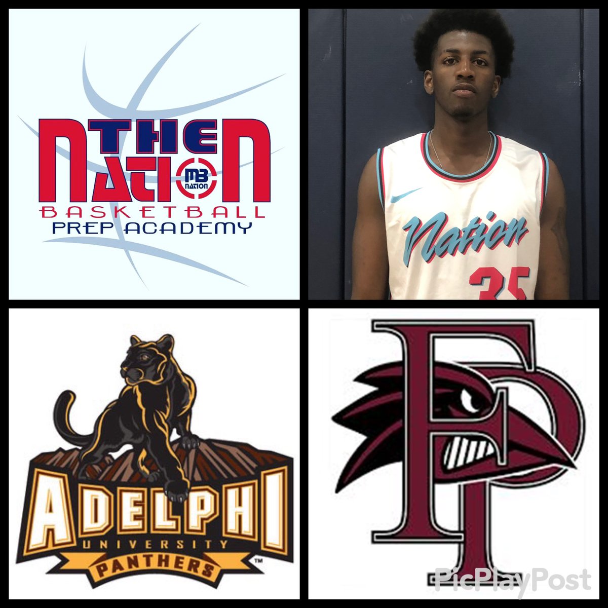 thenationprep's tweet image. Spoke to Coach Duke (Adelphi) and Coach Chadbourne (Franklin Pierce) in regards to Nation 6’7 senior wing, Lavarius Hampton.