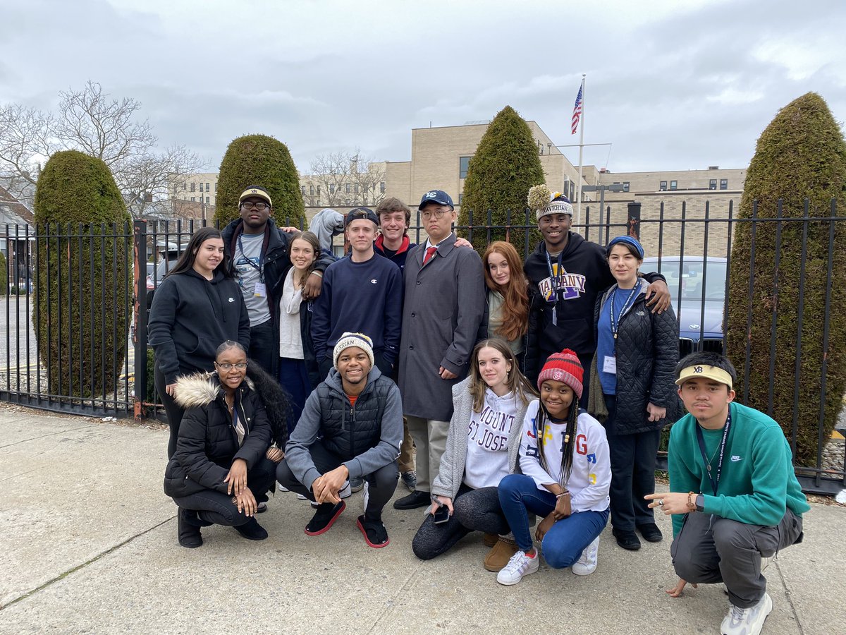 MsFitzXHS's tweet photo. Nazareth and Xaverian spent the last 5 days together and have made amazing bonds because of XBSS and the amazing opportunity they had to experience this retreat. Thank you for being open to this wonderful experience. @XaverianHS @xbschools https://t.co/vU11TULXzy