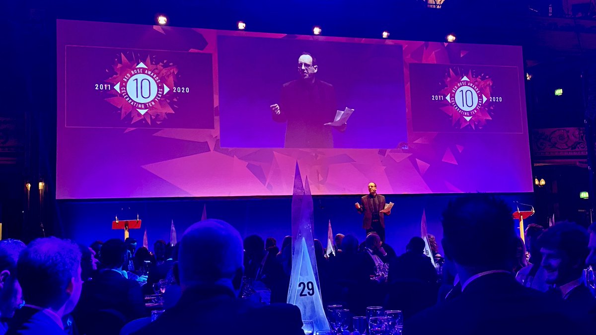 It’s the 10th anniversary of Red Rose Awards this year and the 15th anniversary of the fantastic ⁦<a href="/LBVmagazine/">Lancashire Business View</a>⁩ 
Huge congratulations to Richard Slater ⁦<a href="/LBVPublisher/">Richard Slater🌹</a>⁩ and the whole LBV team on both milestones and for connecting the county with passion!
#RRA20 🌹