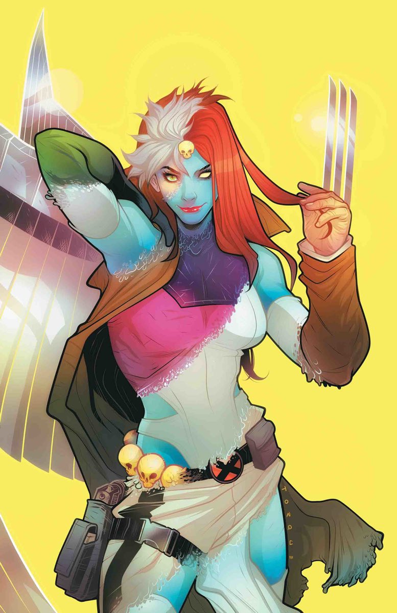 DAY 12: The adopted mother of Rogue and biological mother to Nightcrawler, MYSTIQUE! Raven Darkholme is a shape shifting enigma. Is she a mutant terrorist determined to bring about the end of humanity or a misguided mutant with a good heart? I say the latter.  #WomensHistoryMonth