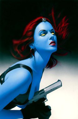 DAY 12: The adopted mother of Rogue and biological mother to Nightcrawler, MYSTIQUE! Raven Darkholme is a shape shifting enigma. Is she a mutant terrorist determined to bring about the end of humanity or a misguided mutant with a good heart? I say the latter.  #WomensHistoryMonth