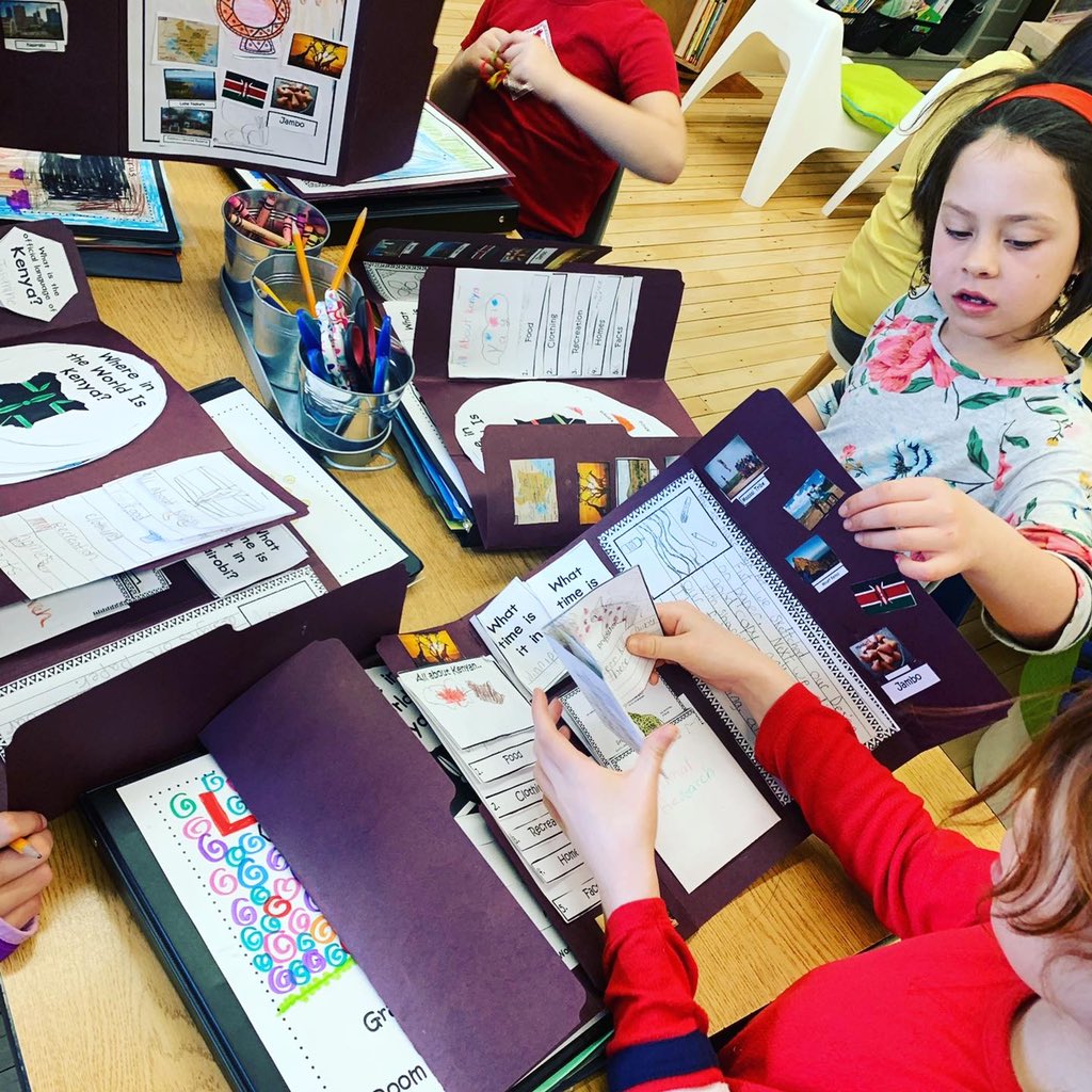 We are ready for student led conferences in Room 1 <a href="/WolseleyWolves/">Wolseley School</a> ✏️📚