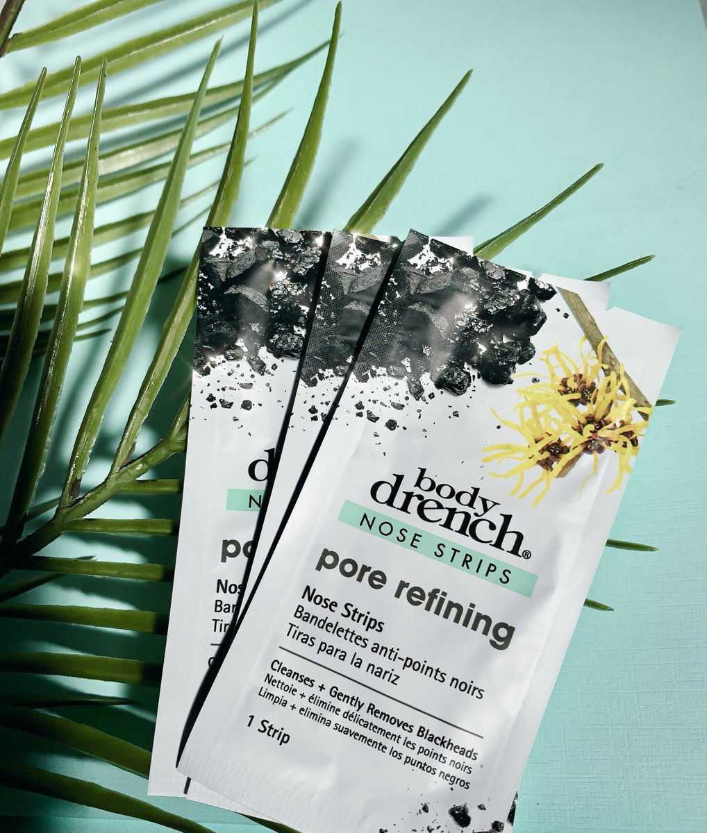 BodyDrench's tweet photo. Hi! 👋🏼 😁 Our Pore Refining Nose Strips remove blackheads and whiteheads from your nose! https://t.co/2885fBP2NZ