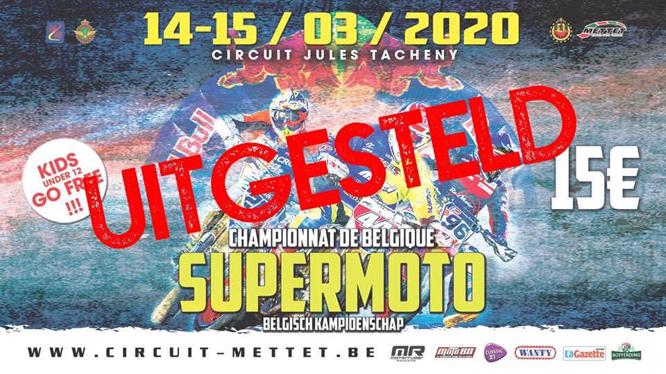 ⚠️ Openingsmanche BK Supermoto uitgesteld! Meer info op onze Facebook-pagina