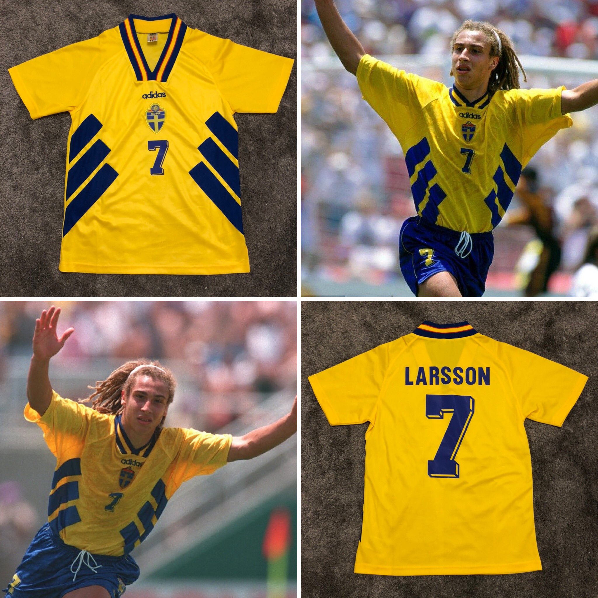 Henrik Larsson Sweden shirt