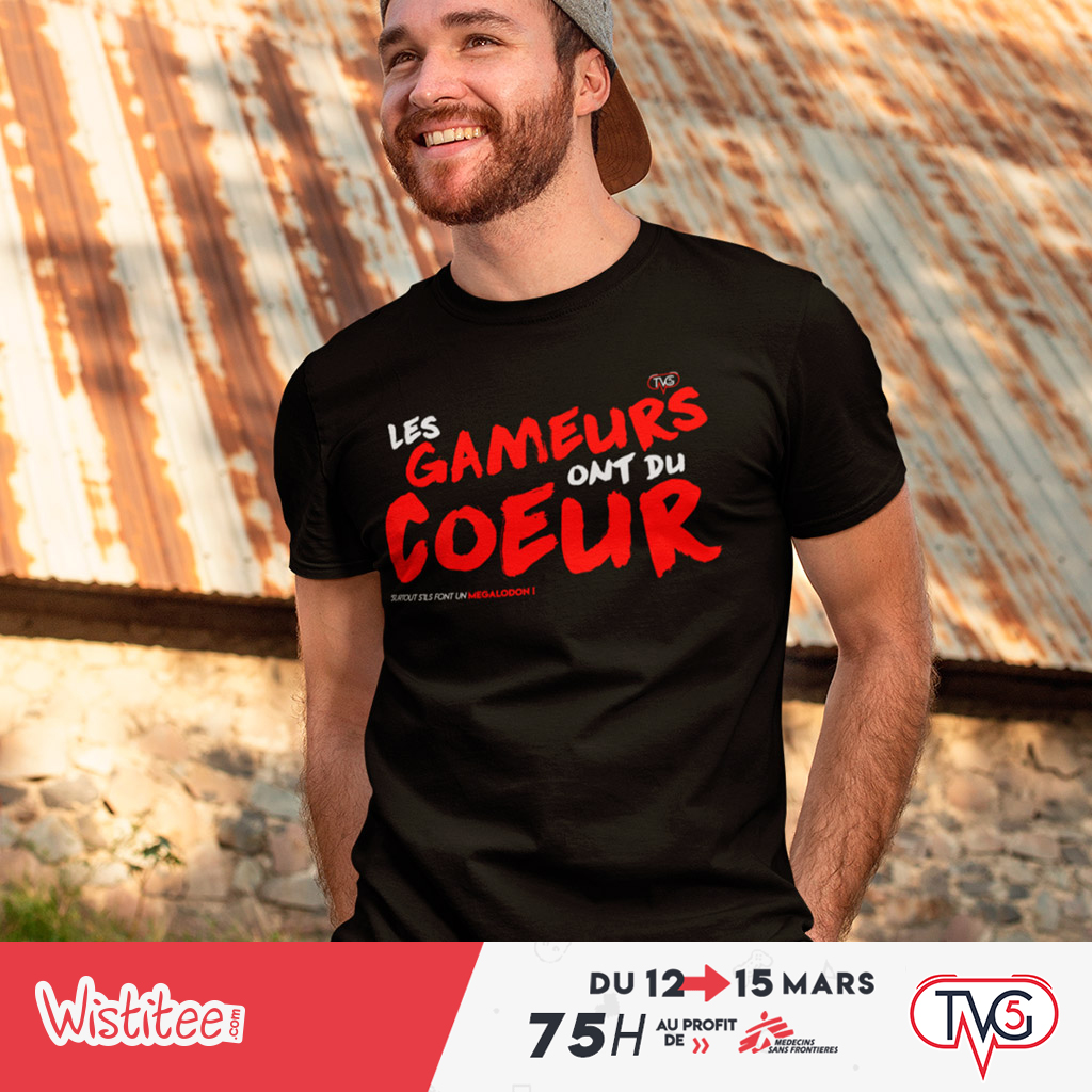 Wistitee's tweet photo. Le #TVG5, c'est parti !

🔥 75H de live, + de 40 streameurs pour récolter un maximum de dons au profit de Médecins Sans Frontières (Belgique) 🎮 https://t.co/RZgO2DbWr6

👉 Le tee : https://t.co/5CAjtwKInv

#Streamarmy #Grosdons @msfbelgique @LesPdudimanche https://t.co/uYBCDziWx7