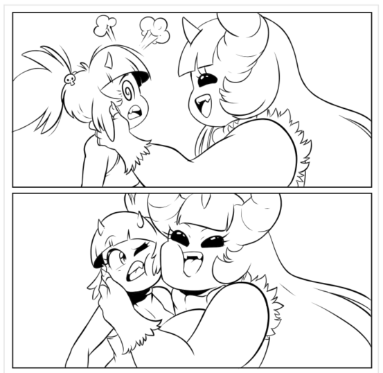 Updates on my Lulu comic! Inking is coming along slowly but surely. 