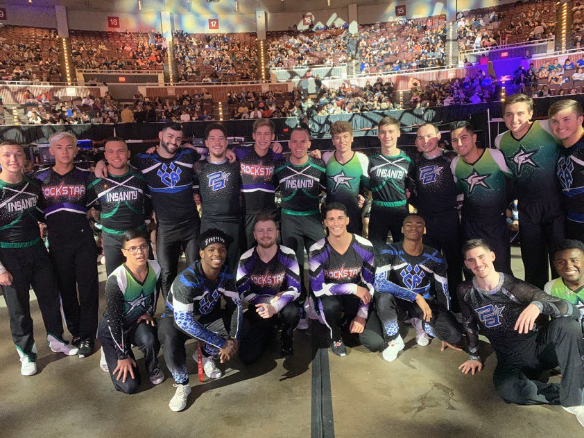 Your 2020 SMIOC6 BOYS!!! #insanity #beatles #swooshcats #blacklight #blackout #NCA2020