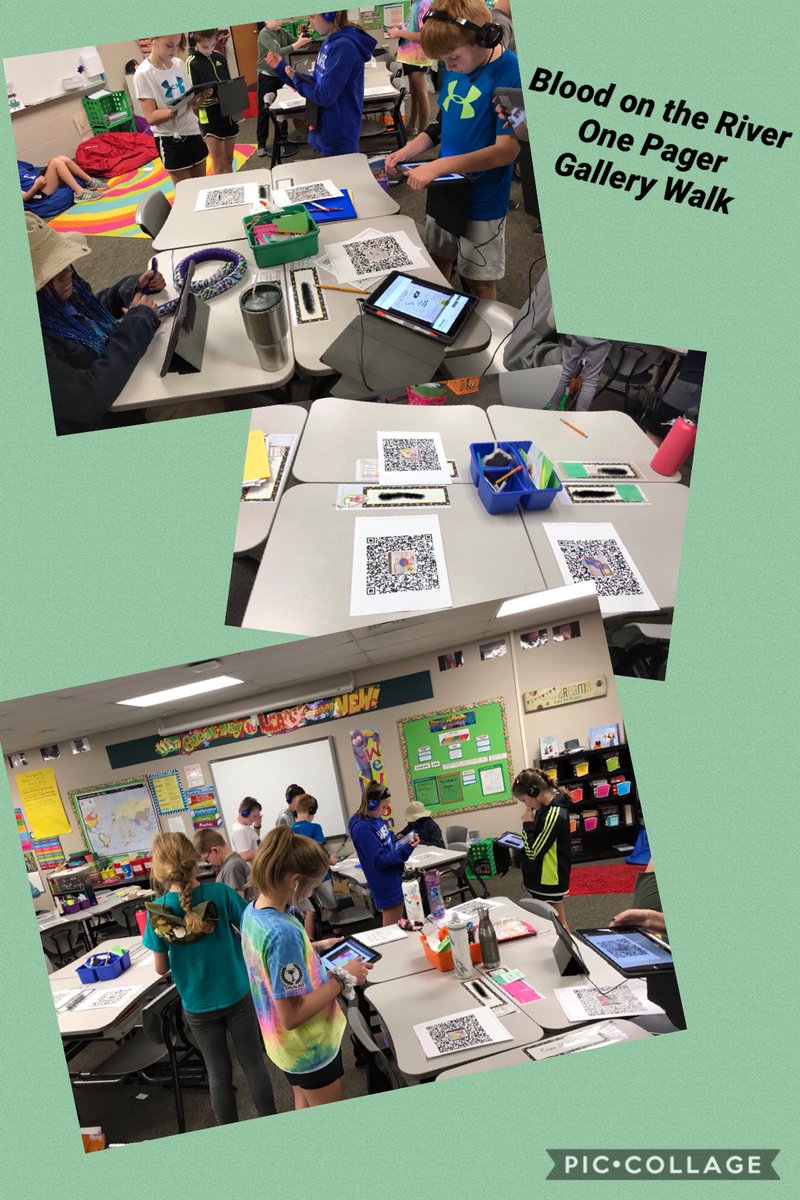 Suzanne Cox (@coxmize5) on Twitter photo Practicing our listening skills! Students recorded Clips documenting their thoughts on a recent novel. Shared QR code let us learn from others! <a href="/232innovationtm/">USD 232 iNNOVATION TEAM</a> Practicing our listening skills! Students recorded Clips documenting their thoughts on a recent novel. Shared QR code let us learn from others! <a href="/232innovationtm/">USD 232 iNNOVATION TEAM</a>