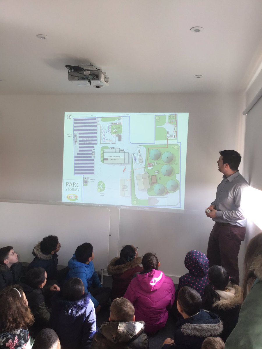 StCuthbertsPrm's tweet photo. We had a fantastic day @CeninRenewables today learning all about Park Stormy’s renewable energy! #renewableenergy #curriculumcymrieg #StTeiloClass #classtrip https://t.co/gVkypUbseK