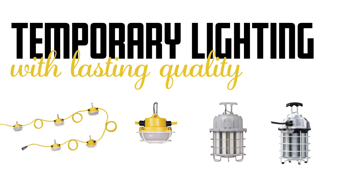 RepMSA's tweet image. Temporary lighting doesn't have to mean low quality product. Light Efficient Design proudly offers a variety of temporary lighting solutions that deliver lasting performance.
Contact Mountain States Agency for more info!

#temporarylighting #ledlighting #lighting #led4hid #energy