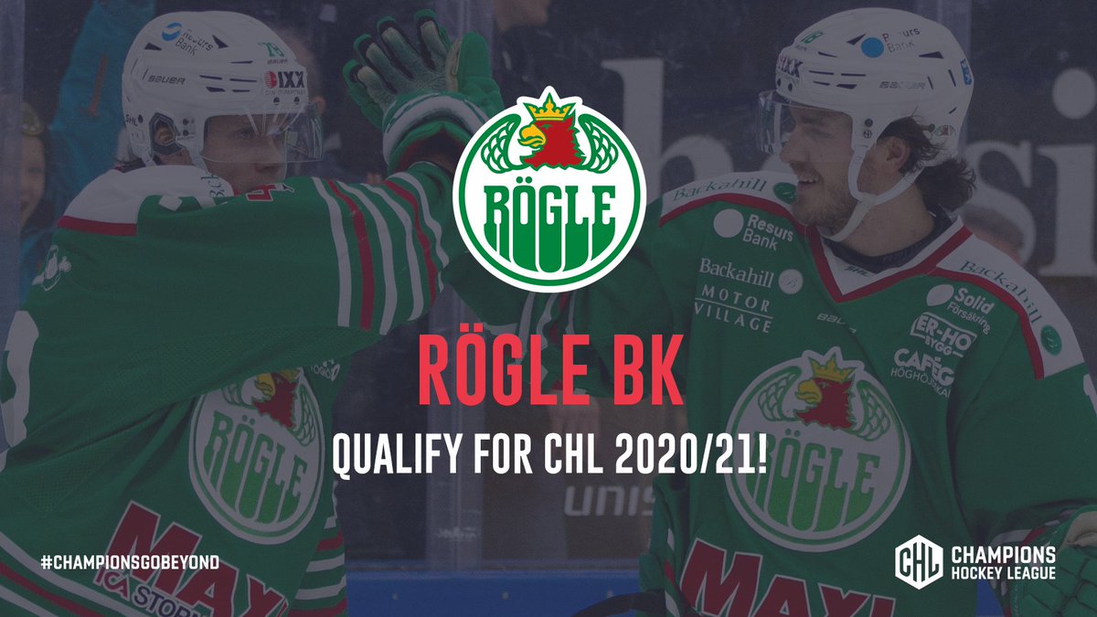 championshockey's tweet photo. 💪 Welcome to the Chl @rogle_bk for their first ever participation!  #ChampionsGoBeyond #RaceToQualify https://t.co/QmOUvl06oX