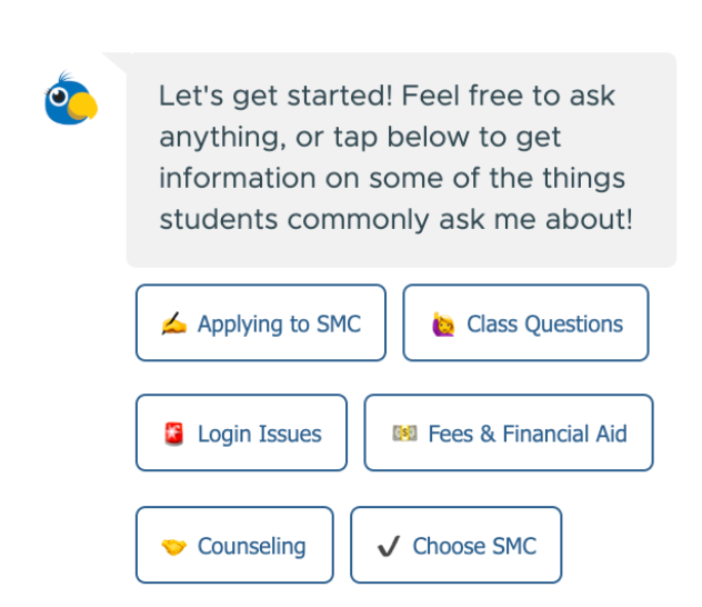 geckoengage's tweet photo. Within 2 weeks Pearl Bot had saved Santa Monica College over 200 hours of time - answering questions from current students, prospective students and even alumni! What would your team do with 200 hours back? 🤖#Geckobot 🦎 https://t.co/0FZ69erkDq