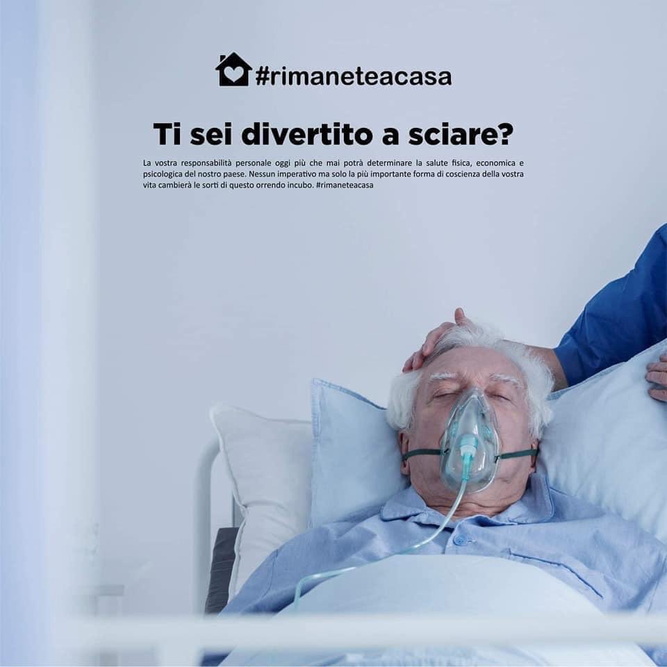 MonicaCarrillo's tweet image. Esta es la dura campaña que ha lanzado Italia para animar a los ciudadanos a quedarse en casa. 
#rimaneteacasa 
#QuédateEnCasa