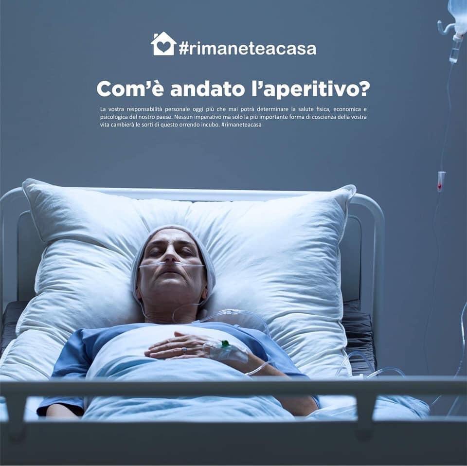 MonicaCarrillo's tweet image. Esta es la dura campaña que ha lanzado Italia para animar a los ciudadanos a quedarse en casa. 
#rimaneteacasa 
#QuédateEnCasa