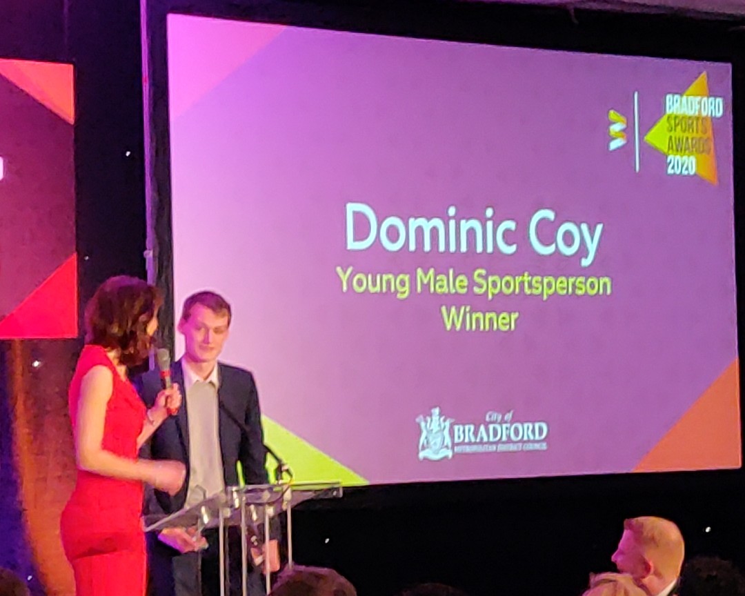Really pleased for <a href="/DomCoy02/">Dom Coy</a> for winning Bradford Sports awards, after a fab 2019 <a href="/Active_Bradford/">Active Bradford</a> #bsa2020 <a href="/ilkleygrammarPE/">IlkleyGrammarPE</a> <a href="/Ilkleygrammar/">Ilkleygrammar</a> <a href="/LBTClub/">Leeds & Bradford Tri</a> <a href="/IlkleyHarriers/">Ilkley Harriers</a> <a href="/RedVenom_co_uk/">RedVenom</a> <a href="/yondasports/">Yonda Sports</a> <a href="/BritTri/">British Triathlon</a> <a href="/Thelookofsport/">rh+</a> very proud parents 😉