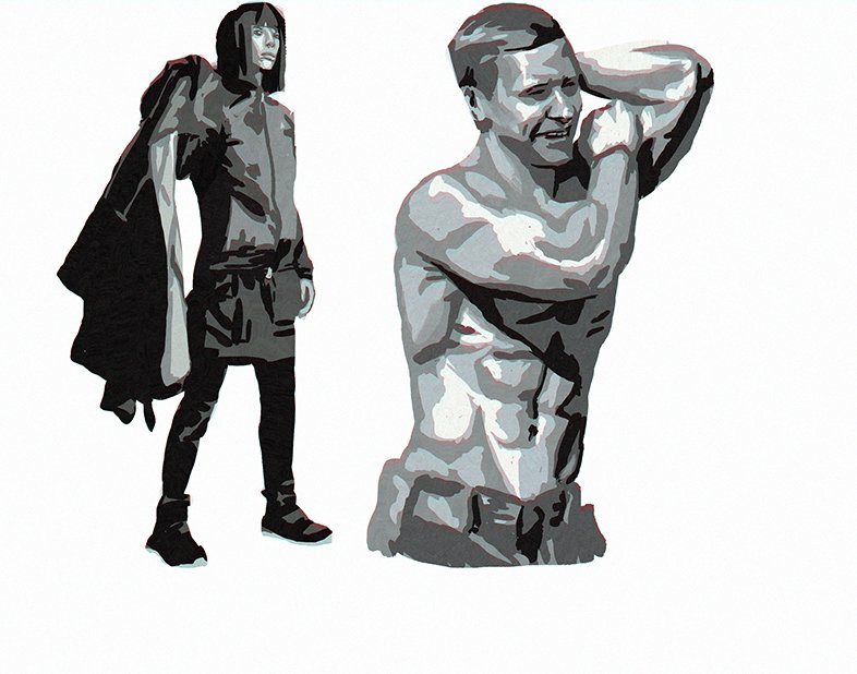 revanche's tweet photo. #DrawUp
Another couple of studies for now https://t.co/epEai5XURG