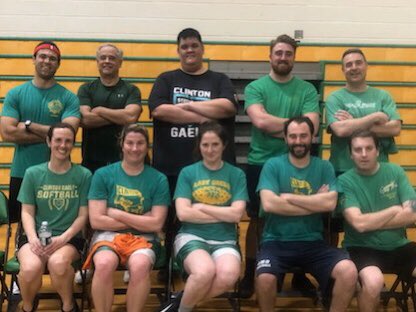 GaelsAthletics's tweet photo. March Madness Cinderella story tonight as the CHS Faculty takes home the bragging rights over the CMS Faculty with a Mr. Pupecki 3 point shot with 4 seconds left to win the game 44-43.

The night raised $1500 to be dispersed into Clinton Student Scholarships by the Class of 1970 https://t.co/JMTTwWnZSv