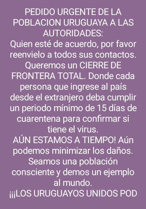 Marga60205925's tweet photo. Tenemos que cuidarnos!! https://t.co/sjdRzMAPFk