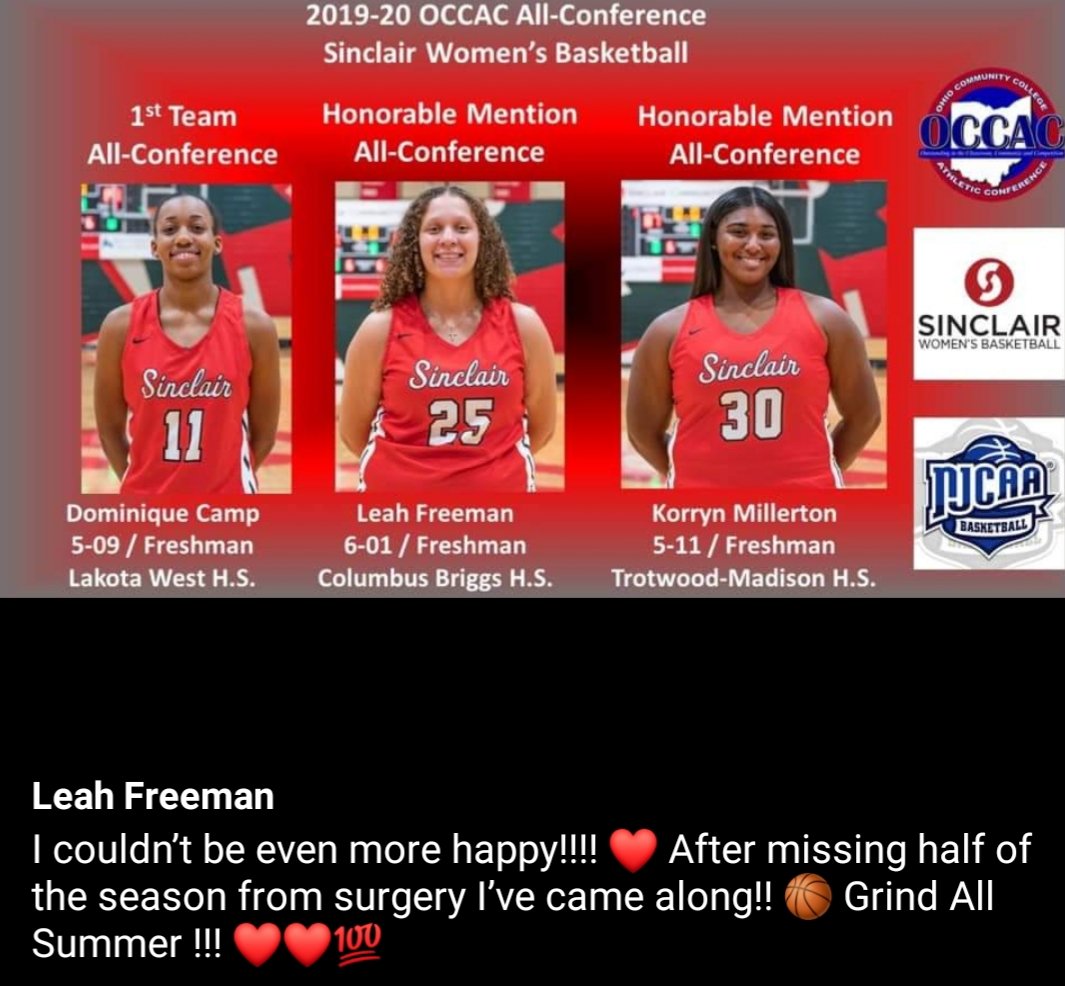 Capcitystars's tweet photo. Bigtime Congratulations to our very own Capital City Star - Leah Freeman!!! Keep working, we are all so proud of you!!! #LetyourgameShine #capcitystar4Life https://t.co/X2k3yRKOPi