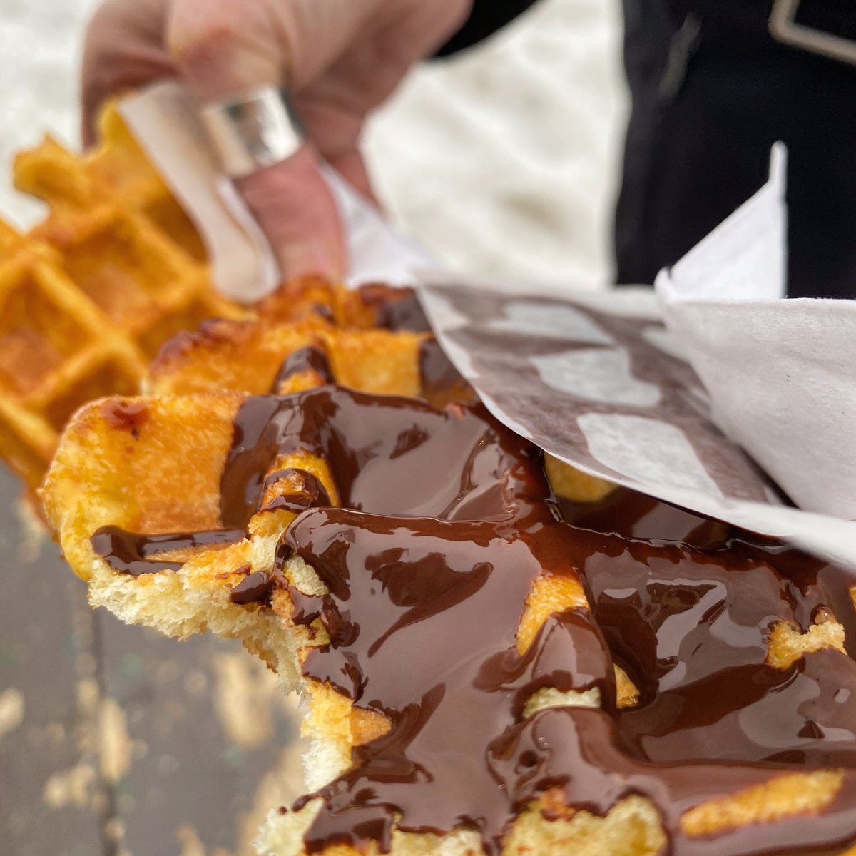adina_kelman's tweet image. No ski day is complete without a waffle @wafflecabinco #couldntwait #tookabite #wafflelove #skidayfuel #indulgence #vermontwinter #alifeinbalancewithadina
