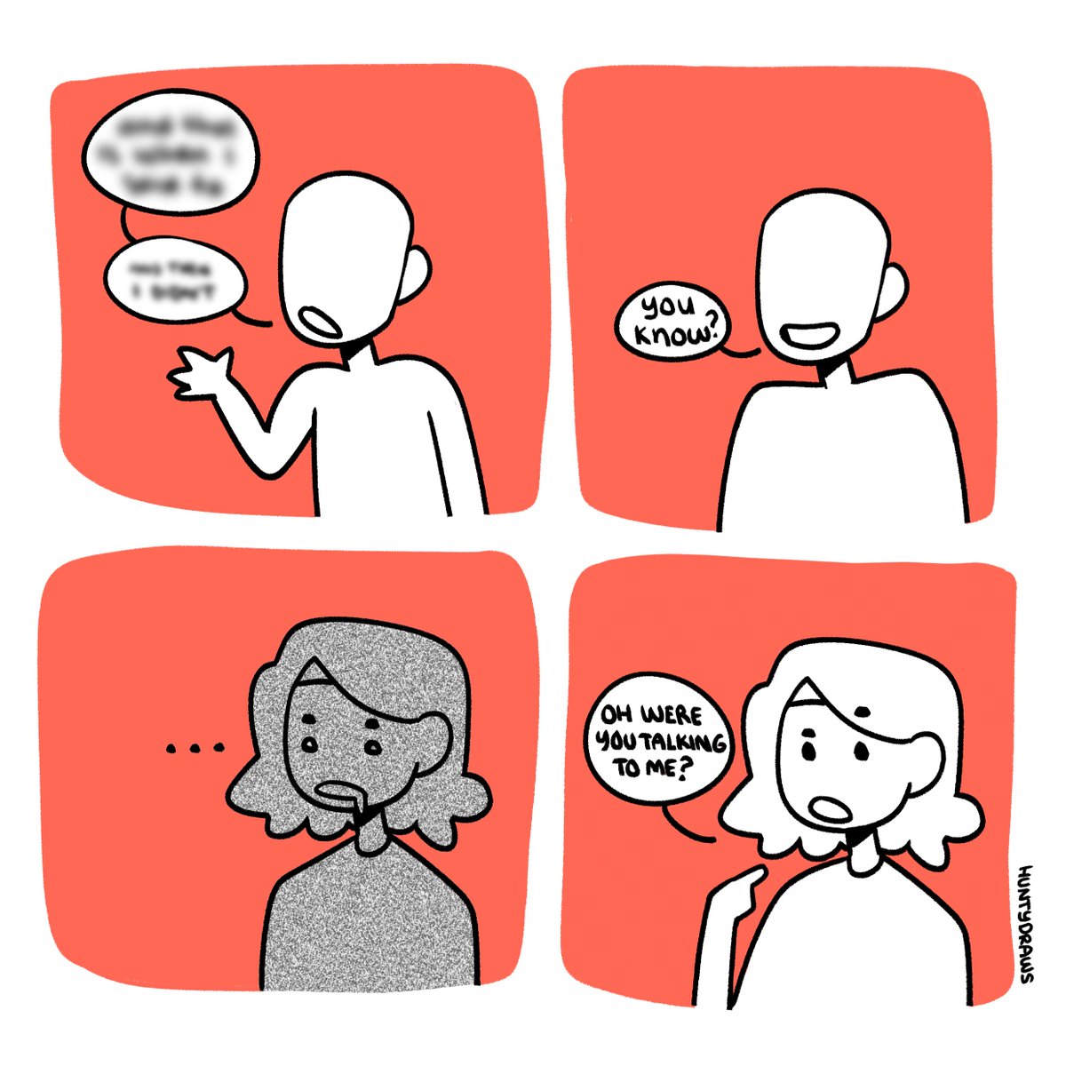 HuntyDraws's tweet image. I have the attention span of a goldfish