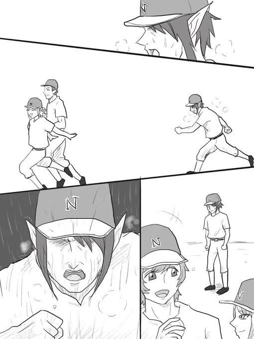 一昨年描いたぱわくずにじ高のどらまのちゃいちゃん 