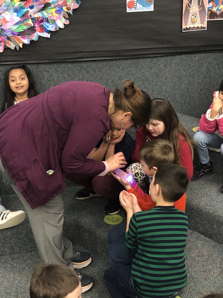 In the library this week we’ve been using the Glo-germ kit and the book  “Sick Simon” for a lesson on minimizing the spread of germs and effective hand washing. I’ve enjoyed teaming up with the school nurse on this timely lesson. #epslibraries