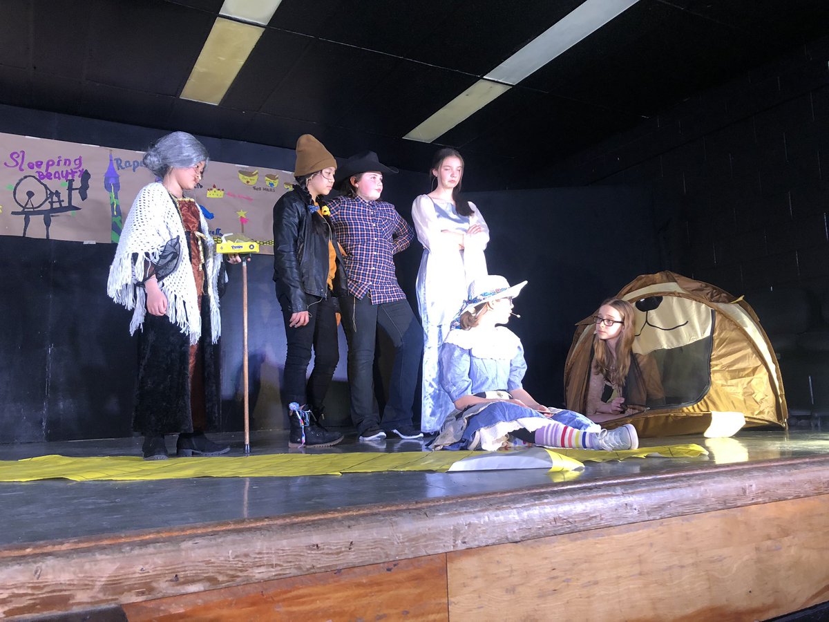 NMSHanover's tweet photo. Such a fantastic performance by all of our actors at tonight’s drama production Orange is the New Glass! Congrats to the cast, the crew and our directors @mshildebrandNMS , Mrs. Hinton and Ms. Torchia! #NMSHanover https://t.co/R93351gZ1J