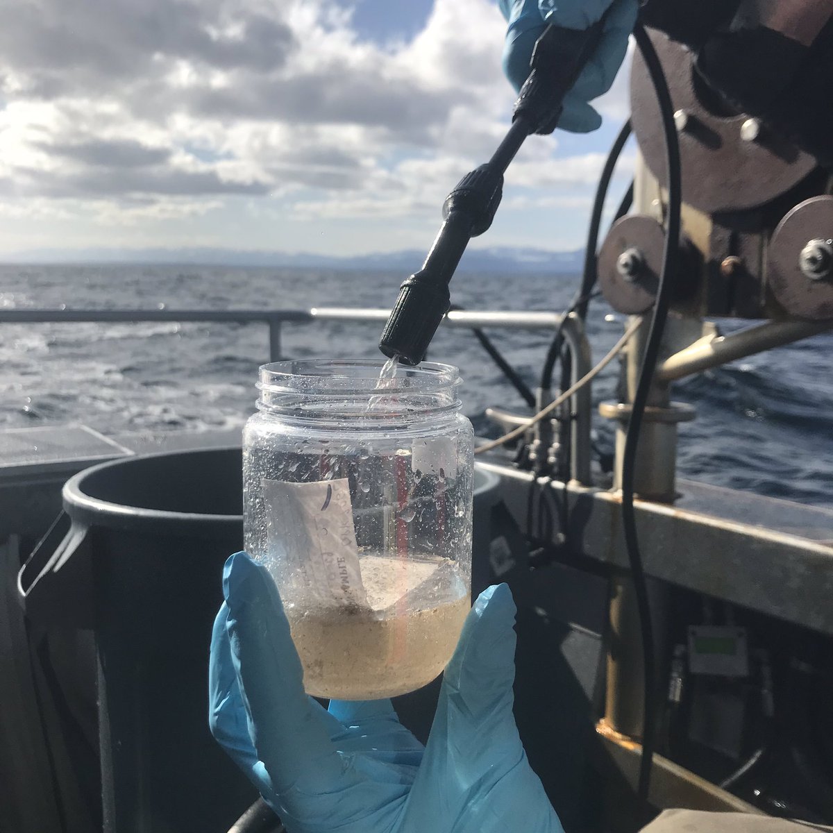 McLaskeyAK's tweet image. It’s always a pleasure to go out sampling with the @HakaiInstitute oceanography team but I picked a particularly beautiful day today! #zooplankton #oceanmonitoring