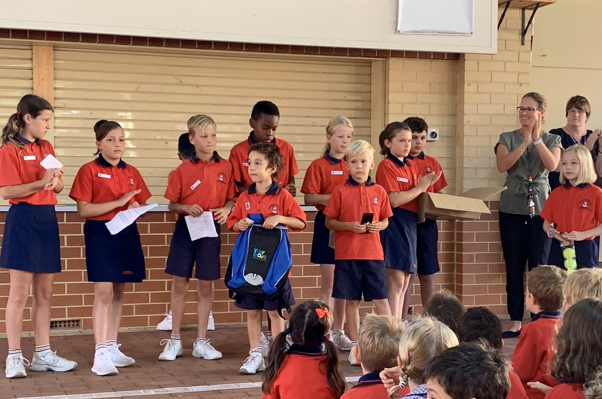 St Bernie’s students were out in force for National Ride2School Day today and we celebrated at Assembly with a raffle draw for our participants 👏🏻 #ride2school