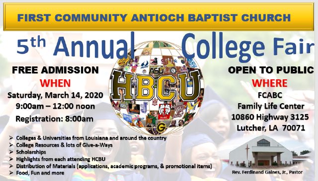 FCABCHBCU's tweet photo. This Saturday! It’s free for all high school students no matter where you live! https://t.co/SGDufGBSyD