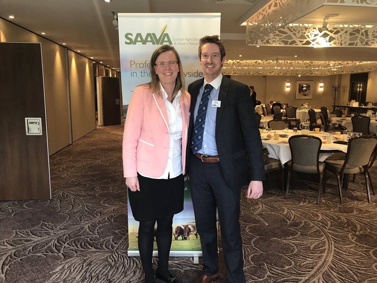 Thank you to outgoing Secretary Christine Nisbet of <a href="/FBR_Seed/">FBR Seed</a> and outgoing President Ian Austin of <a href="/DR_Rural/">Davidson & Robertson</a> for all of your work for <a href="/ScotAgArbiters/">SAAVA</a>. You’ve both co tributes greatly and set the standard for your replacements