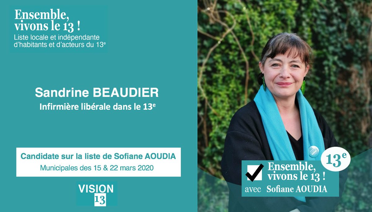 E_Vivons_le13's tweet photo. [Zoom sur nos candidats]
Tous habitants et acteurs de l'arrondissement, ils se sont engagés auprès de #SofianeAoudia pour un meilleur 1️⃣3️⃣💙
✳️ Véronique CHIN
✳️ Mickaël FOLLIOT
✳️ Sandrine BEAUDIER
✳️ Antonio ESTEVES ARCAS
🗳️ VOTEZ SOFIANE AOUDIA 
#municipales2020 https://t.co/xbTZimNrQO