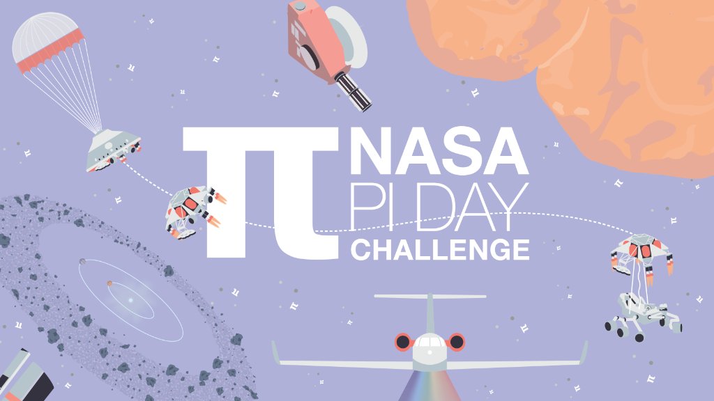 There's nothing like a big slice of 3.14159 🥧

#PiDay is coming up! Looking for activities for future scientists and engineers? Participate in these mathematical challenges that mimic the ones we face in real NASA missions: go.nasa.gov/2wVgyDi