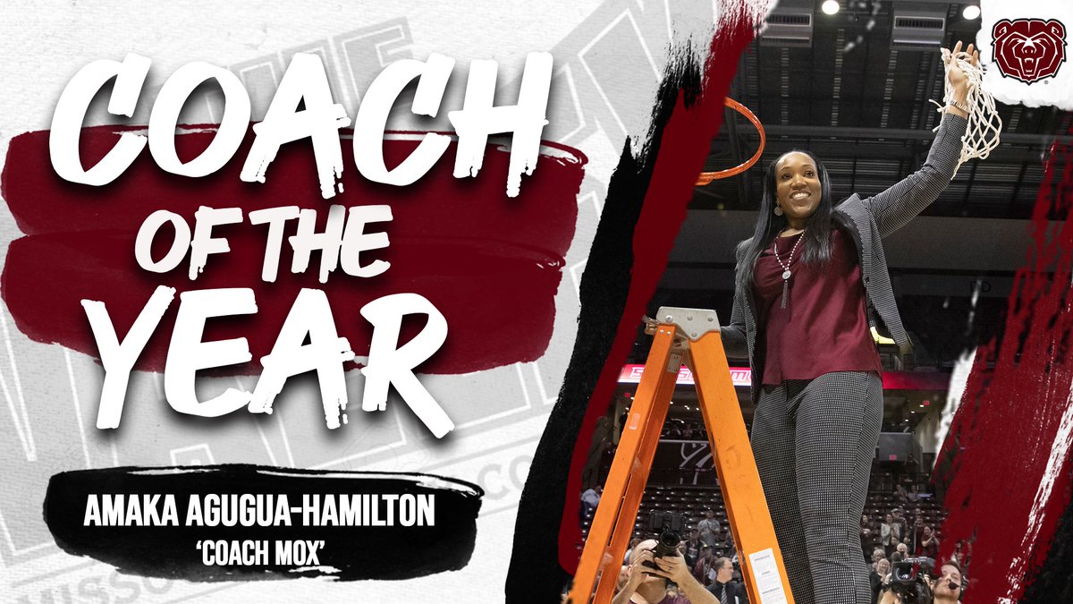 MoStateWBB's tweet photo. After guiding the Lady Bears to a record-setting season, @MSUCoachMox is the @ValleyHoops Coach of the Year!

MORE⤵️⤵️
https://t.co/CJwUS1omRL https://t.co/gRJyuJXRjs