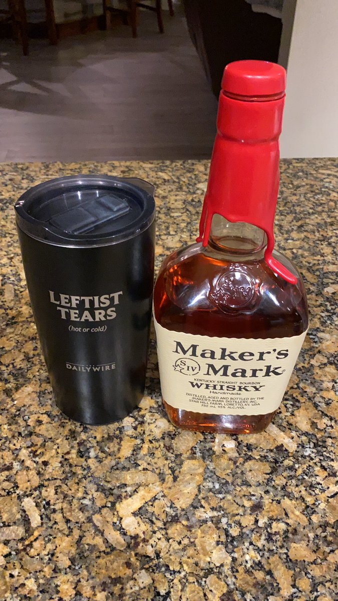 #CDC says I should not allow my throat to dry to help prevent #Covid_19 
Good thing I have my #leftisttearstumbler to keep me healthy.  
#CoronavirusPandemic