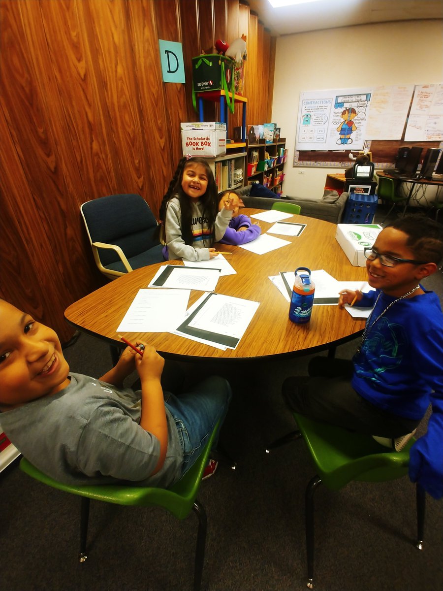 Wildflowerhsd2's tweet photo. 2nd graders having fun exploring poetry! https://t.co/kbXKWpieNX