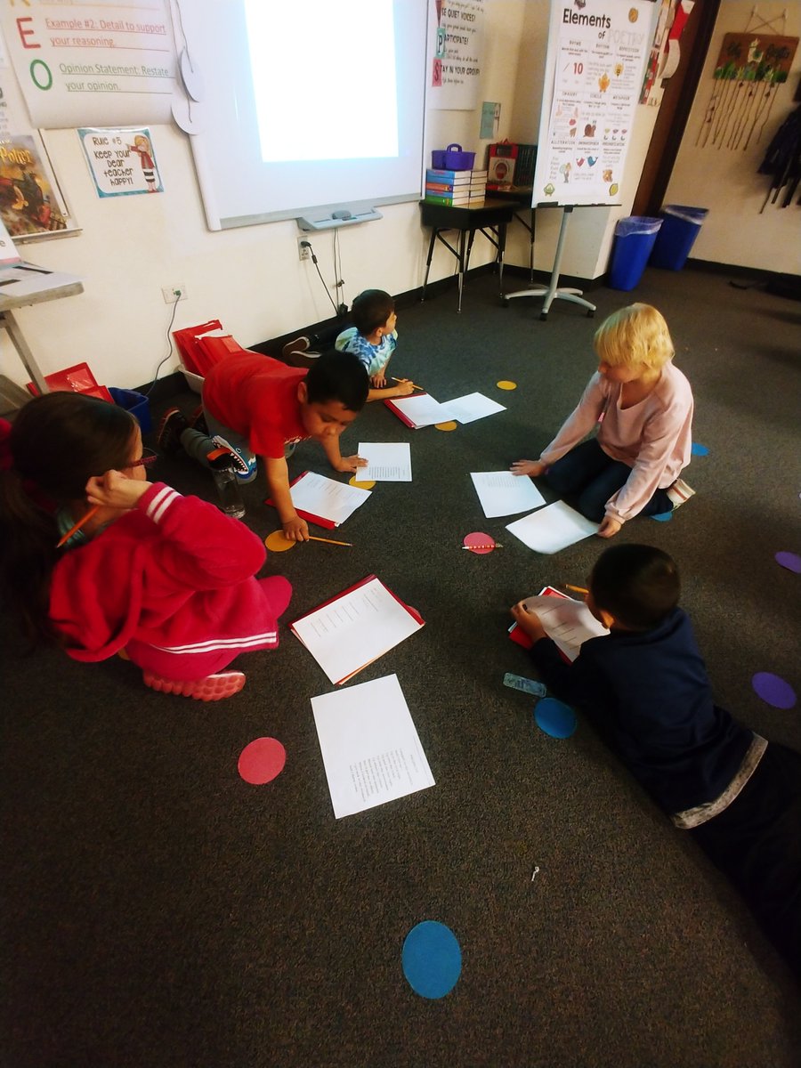 Wildflowerhsd2's tweet photo. 2nd graders having fun exploring poetry! https://t.co/kbXKWpieNX