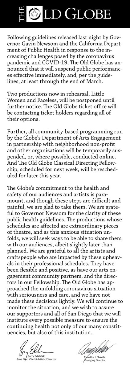 The Old Globe tweet media