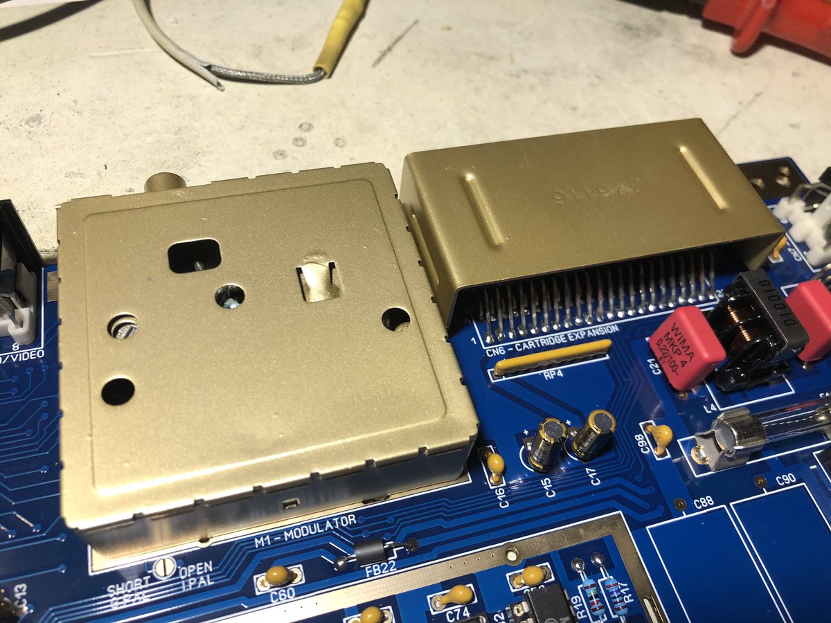 mbosschaart's tweet photo. I present you the (almost finished) Commodore 64 Dubai Edition. #c64 #retro https://t.co/ODO0bNW5S7