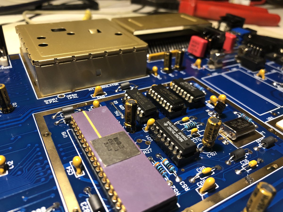 mbosschaart's tweet photo. I present you the (almost finished) Commodore 64 Dubai Edition. #c64 #retro https://t.co/ODO0bNW5S7