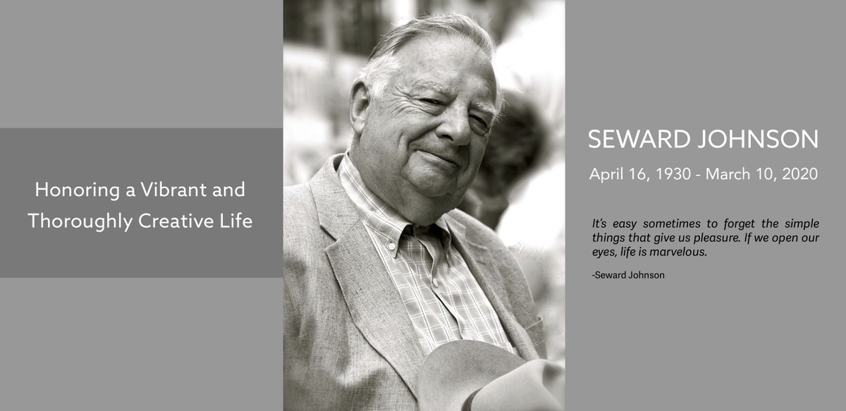 SewardJohnson's tweet photo. The passing of a visionary. https://t.co/sgf8IBgOk4